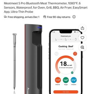 Meatmeet bluetooth thermometer